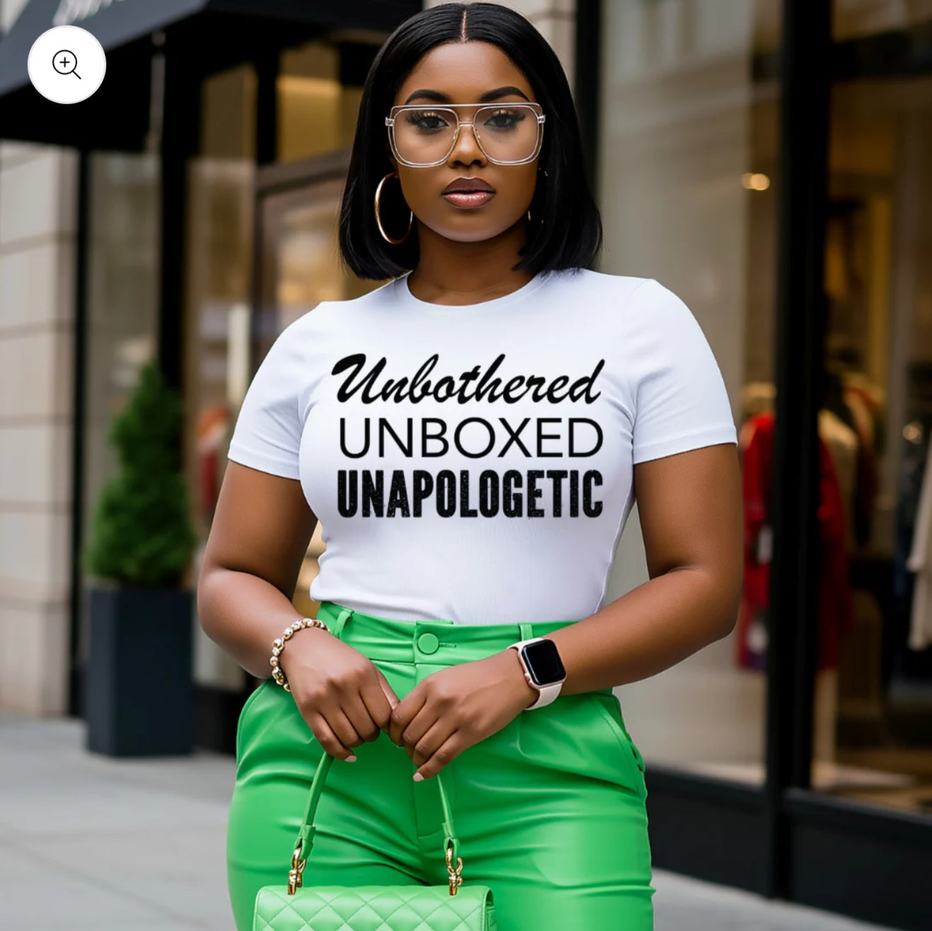 Unbothered, Unboxed, Unapologetic – Statement T-Shirt