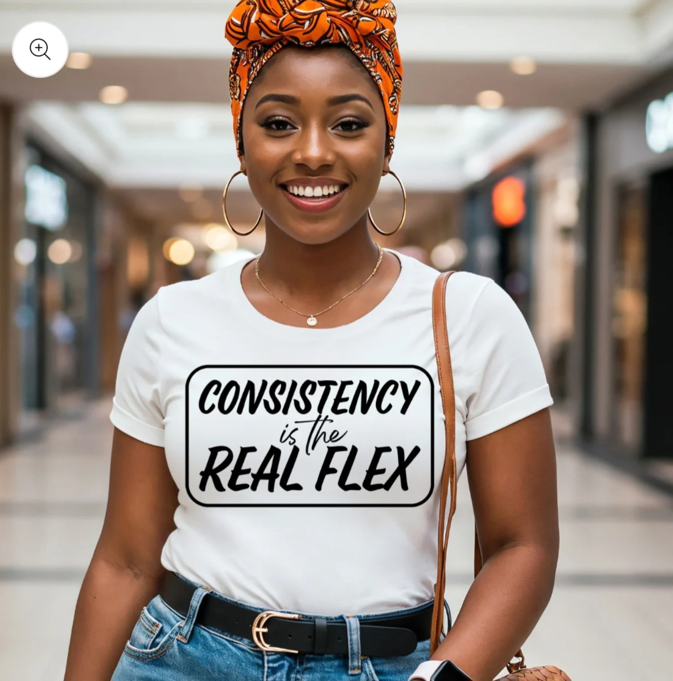 CONSISTENCY is the REAL FLEX – Motivational T-Shirt