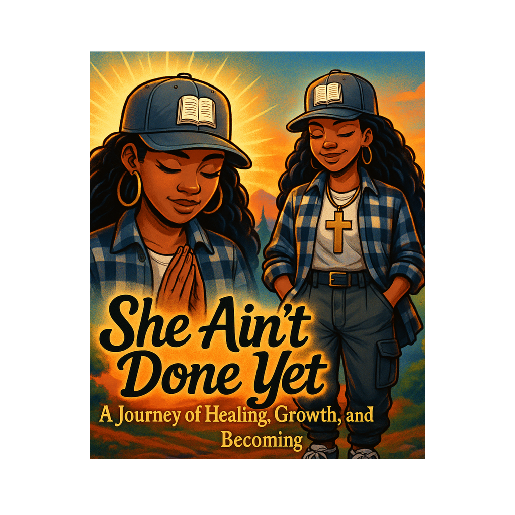 SHE AIN’T DONE YET – Statement Jean Jacket