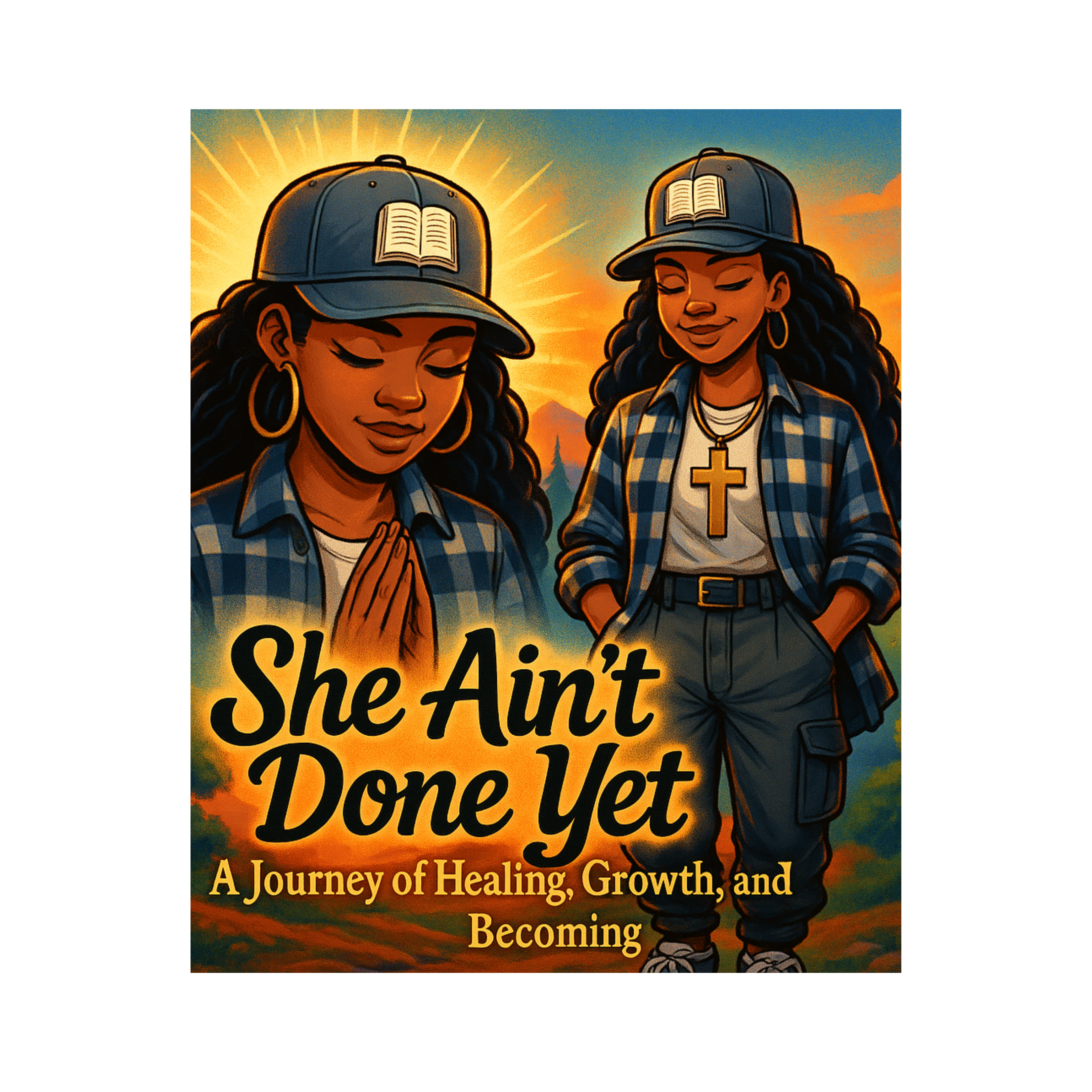 SHE AIN’T DONE YET – Statement Jean Jacket